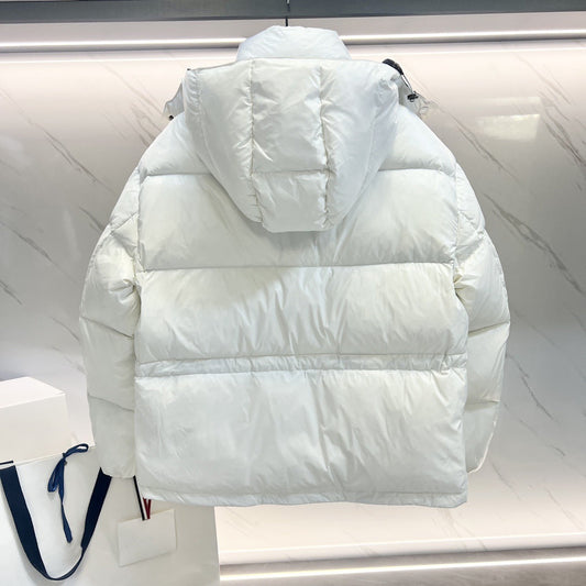 White P Puffer Jacket