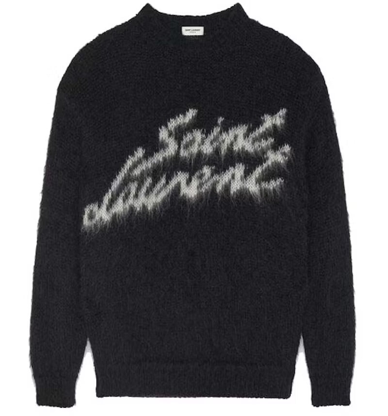 Black jersey with white logo on the front