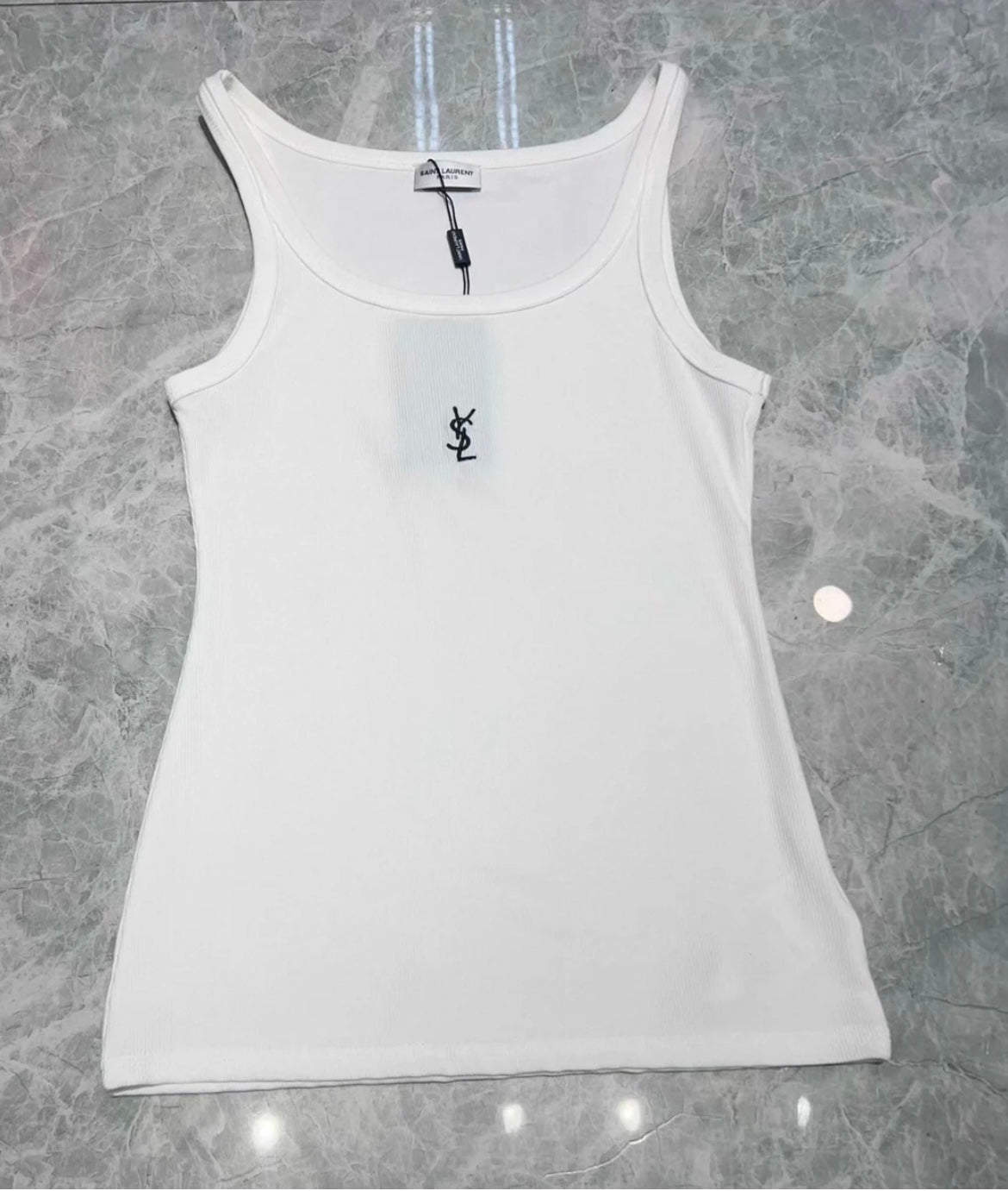 Ribbed Sleeveless Tank Top