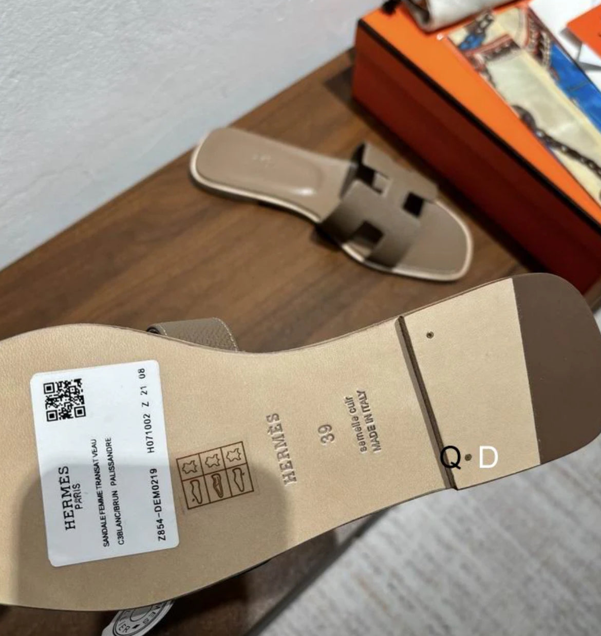 Brown Viral H sandals