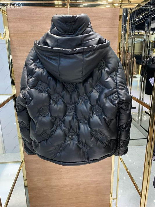 Luxury Black Puffer Jacket