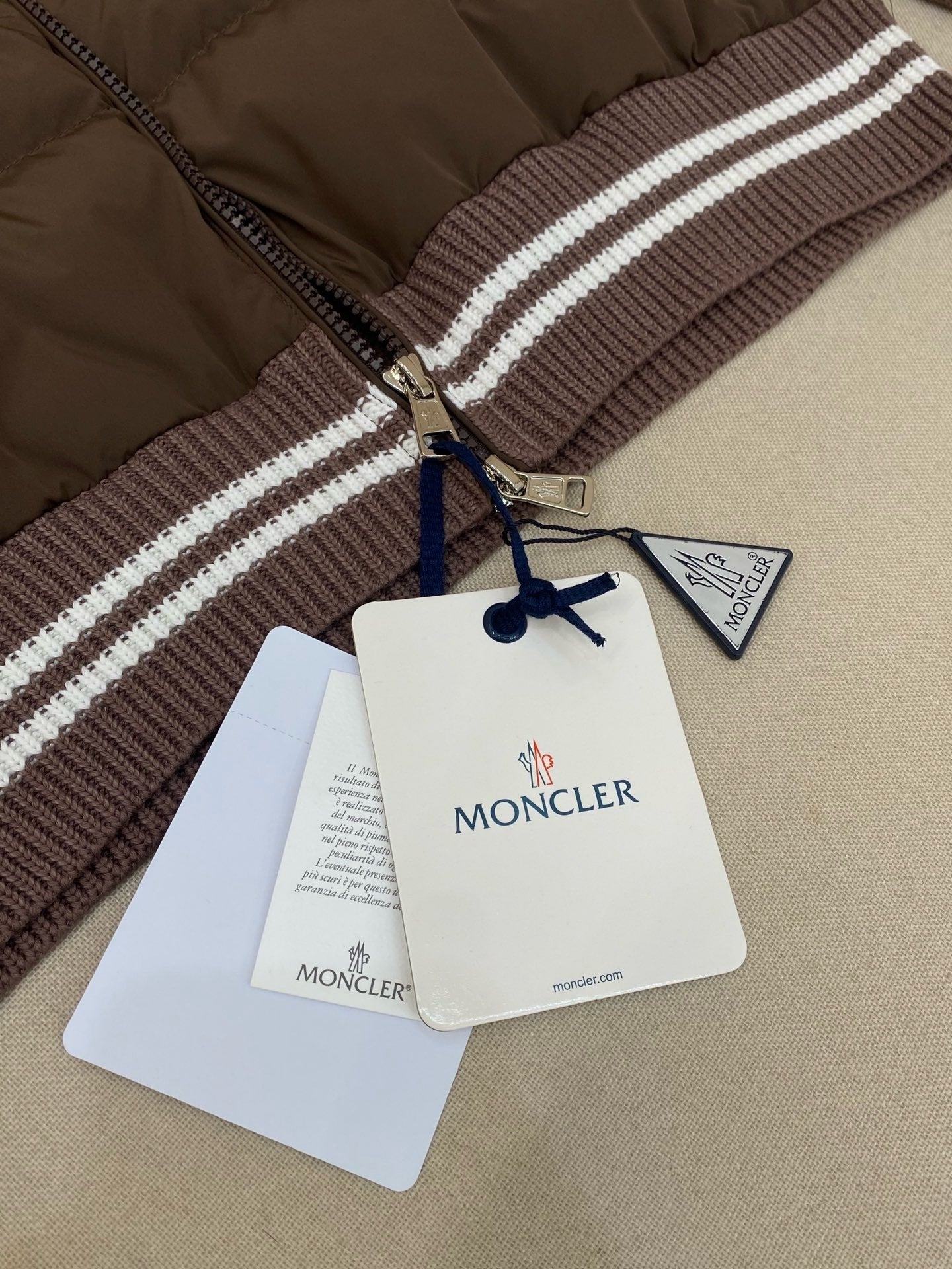 Knitted Down Cardigan