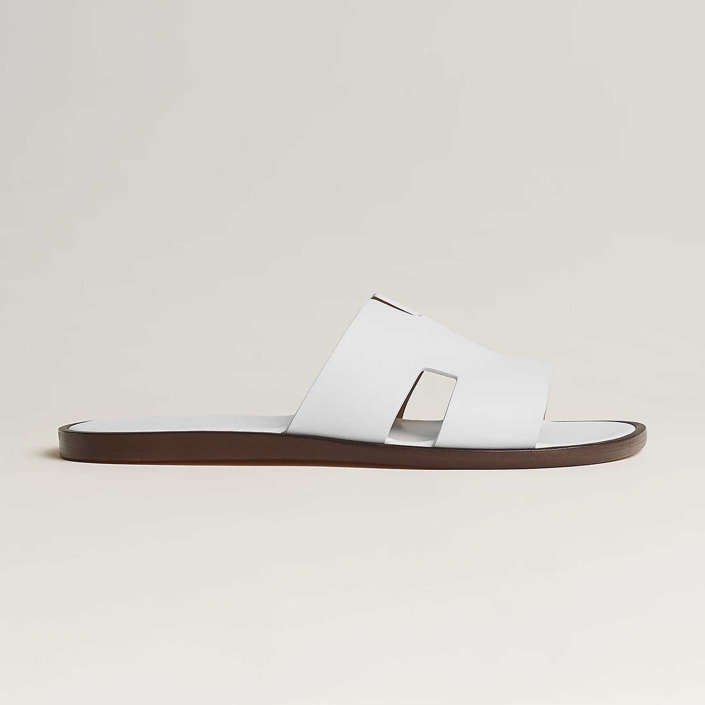 White Viral H sandals
