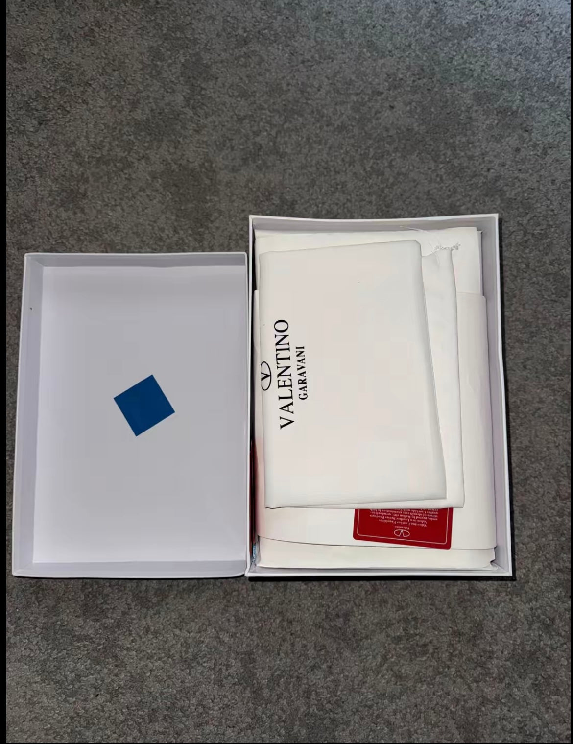 White shoes striped navy blue spiked