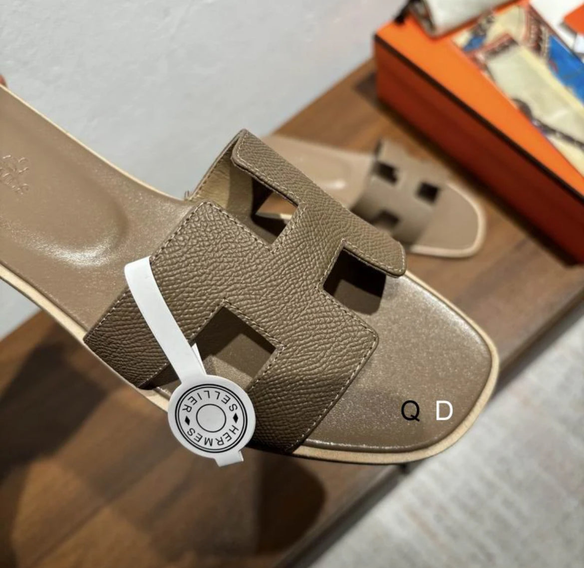 Brown Viral H sandals