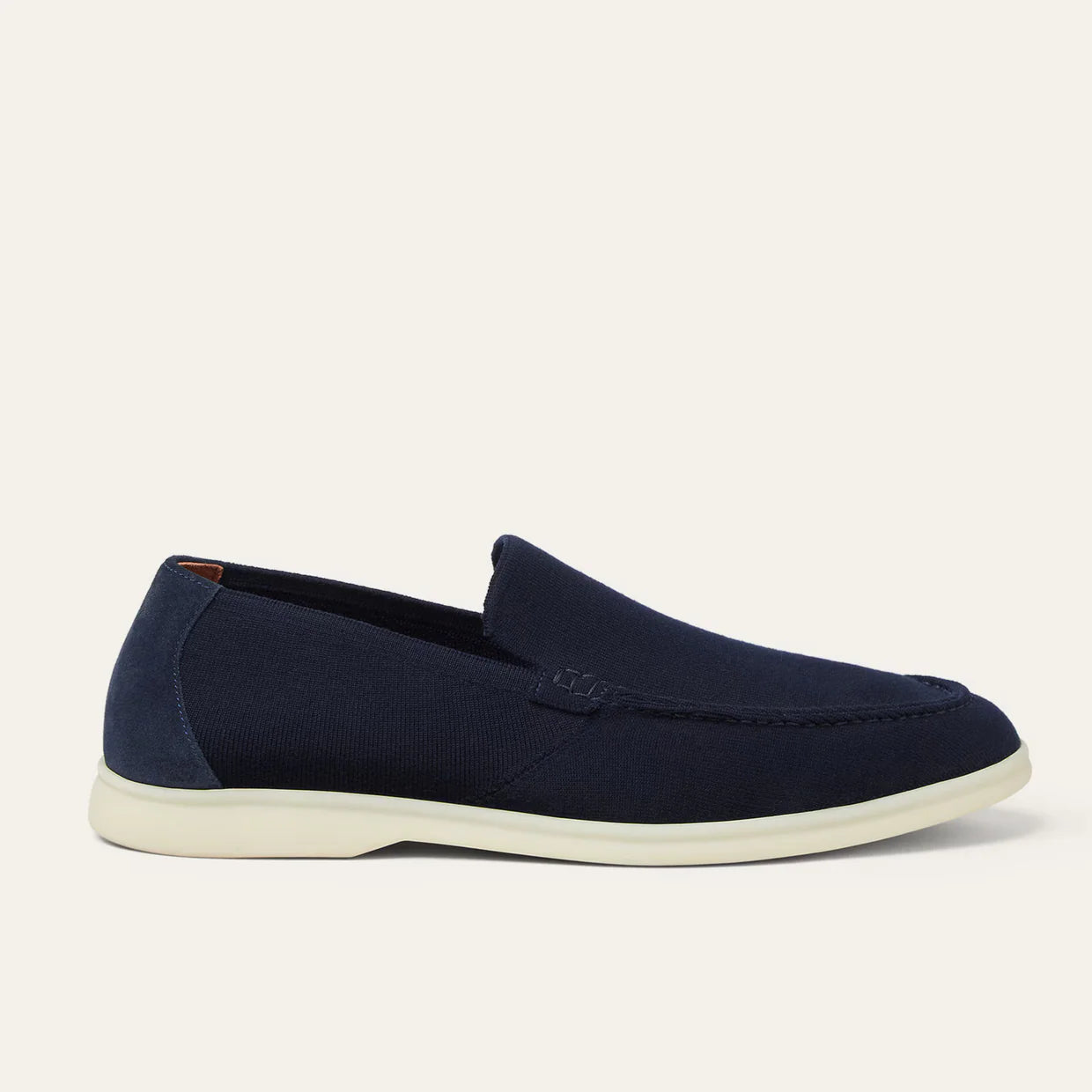 Loafers navy blue old money style