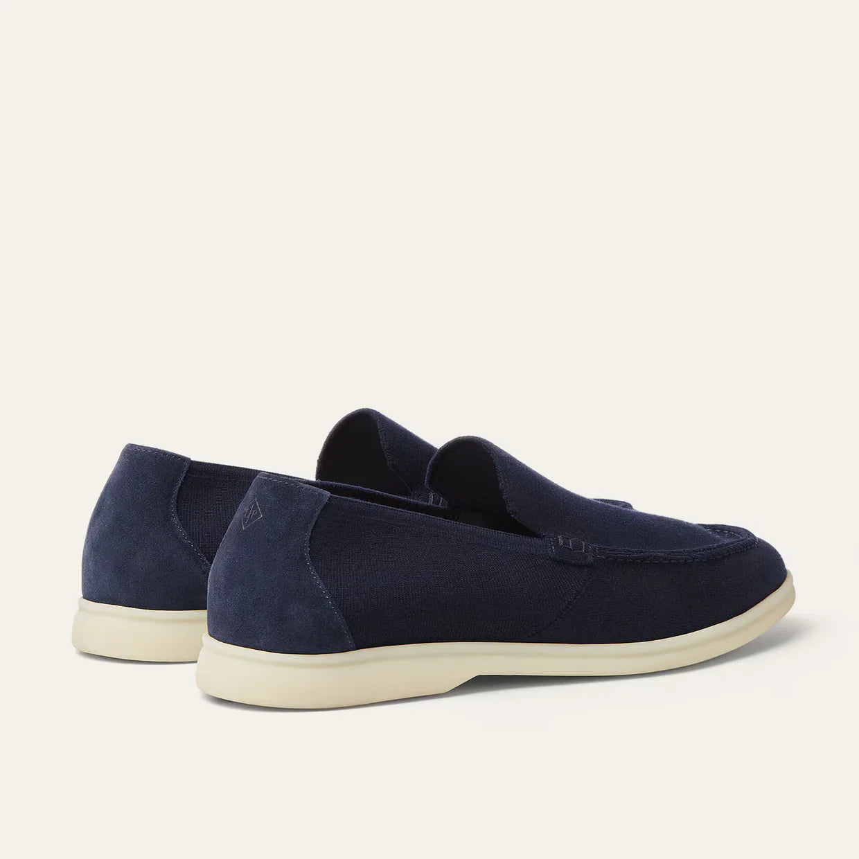 Loafers navy blue old money style