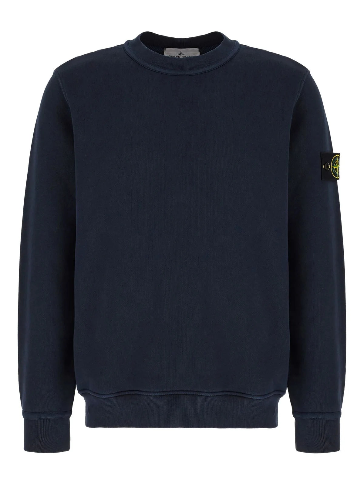 Navy blue Sweater with logo on the sleeve