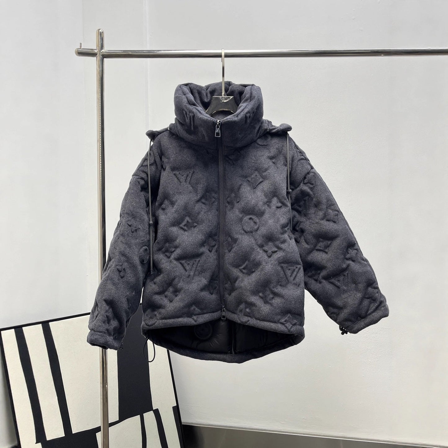 Textured Puffer Jacket
