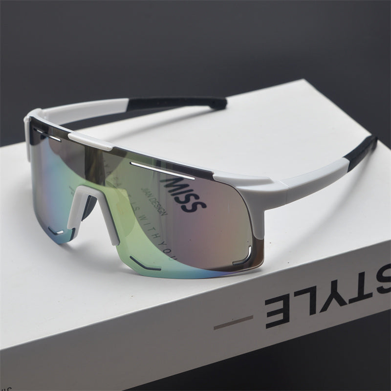 Oversized Shield Sports Sunglasses