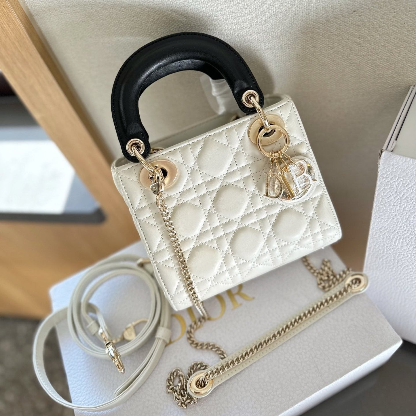 CD Princess Shoulder Bag