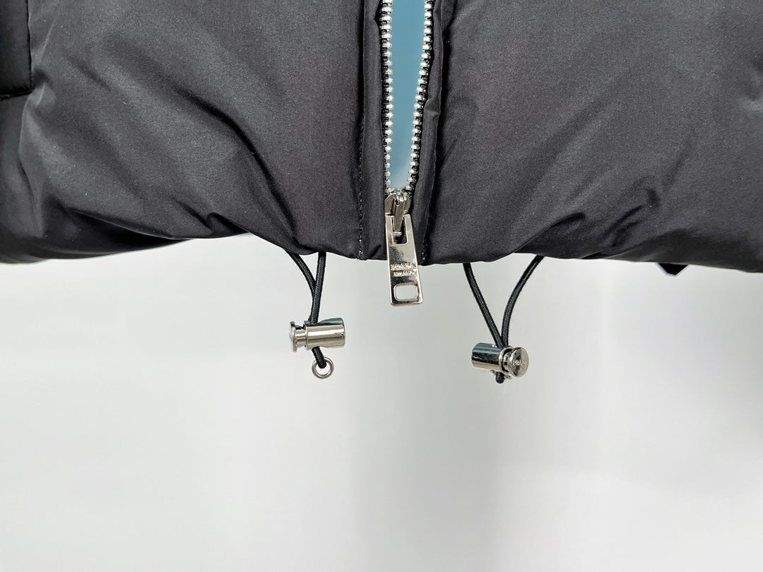 Short Black Down Jacket